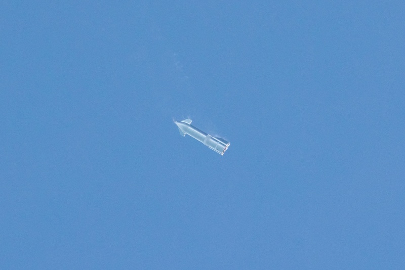 SN8 12.5KM 测试飞行(完美起飞，落地爆炸)图片23
