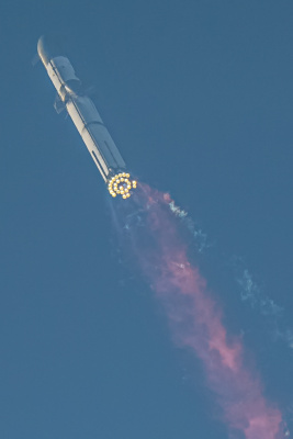 SpaceX的“星际飞船”首次轨道级试飞图片10