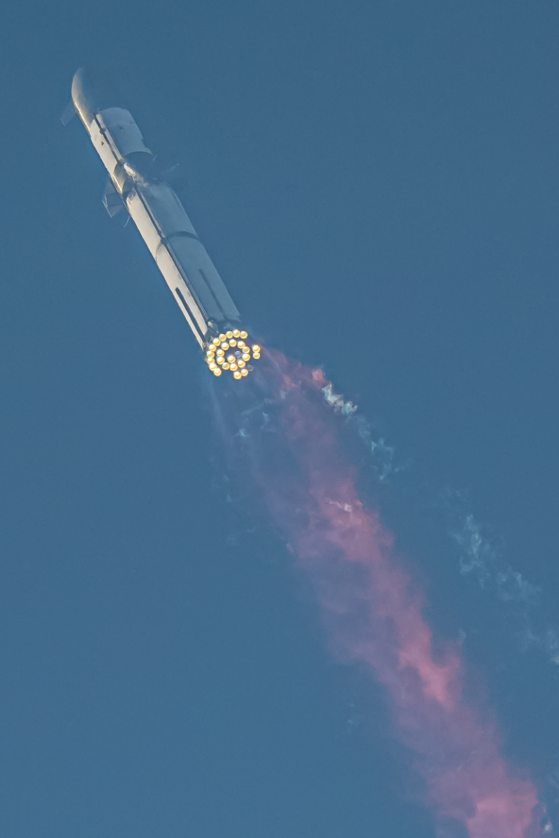 SpaceX的“星际飞船”首次轨道级试飞图片10