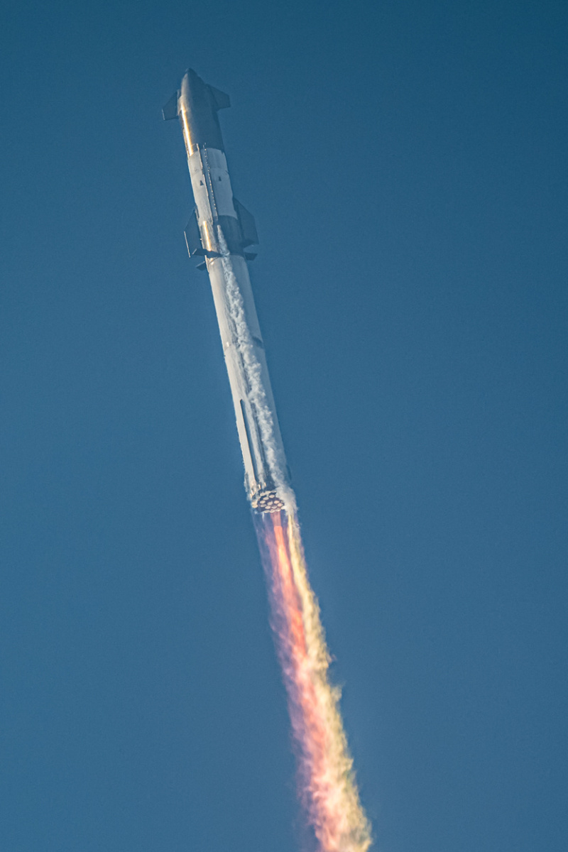 SpaceX的“星际飞船”首次轨道级试飞图片9